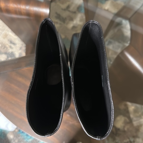 Vince Women's Beverly Square Toe mid calf Wedge Heel Boots size 8.5 - Picture 12 of 14